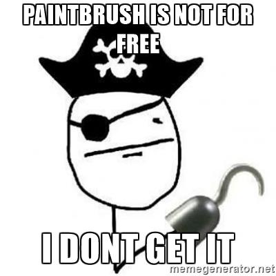 pirate paintbrush